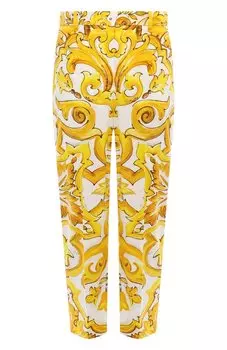 Хлопковые брюки Dolce & Gabbana