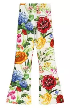 Хлопковые брюки Dolce & Gabbana