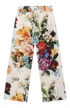 Хлопковые брюки Dolce & Gabbana