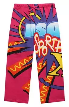 Хлопковые брюки Dsquared2