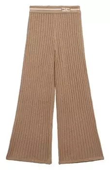 Хлопковые брюки Elisabetta Franchi La Mia Bambina