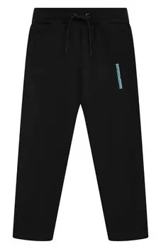 Хлопковые брюки Emporio Armani