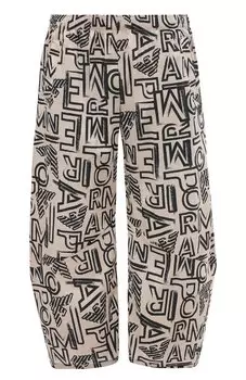 Хлопковые брюки Emporio Armani