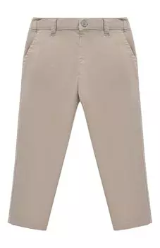 Хлопковые брюки Emporio Armani