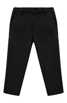 Хлопковые брюки Emporio Armani