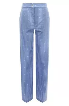 Хлопковые брюки Erika Cavallini