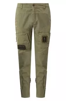 Хлопковые брюки-карго Aeronautica Militare