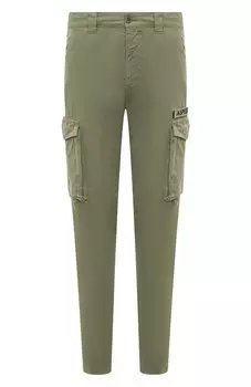 Хлопковые брюки-карго Aspesi