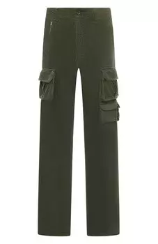 Хлопковые брюки-карго Aspesi