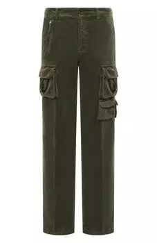 Хлопковые брюки-карго Aspesi