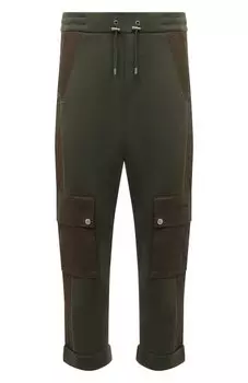 Хлопковые брюки-карго Balmain