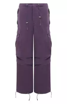 Хлопковые брюки-карго Bluemarble