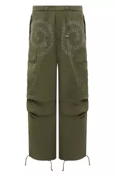 Хлопковые брюки-карго Bluemarble