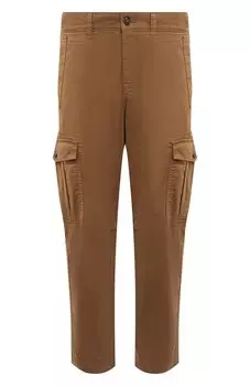 Хлопковые брюки-карго BOSS