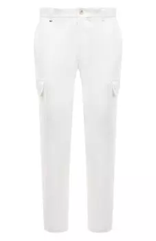 Хлопковые брюки-карго BOSS