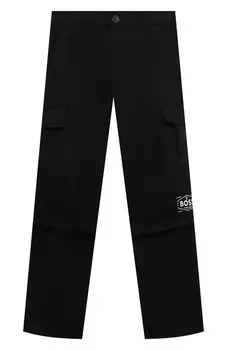 Хлопковые брюки-карго BOSS