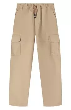 Хлопковые брюки-карго BOSS