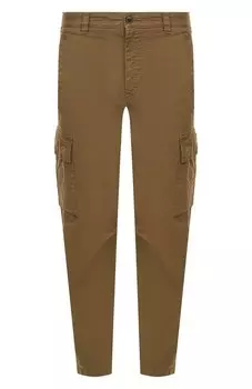 Хлопковые брюки-карго BOSS Orange