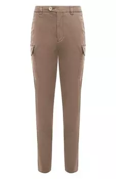 Хлопковые брюки-карго Brunello Cucinelli