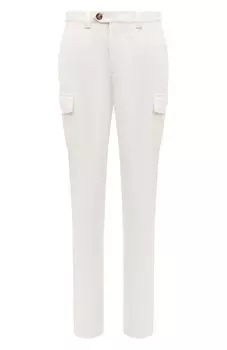 Хлопковые брюки-карго Brunello Cucinelli