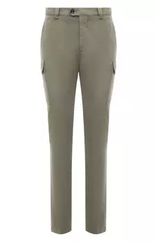 Хлопковые брюки-карго Brunello Cucinelli