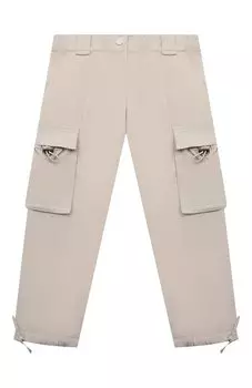 Хлопковые брюки-карго Brunello Cucinelli