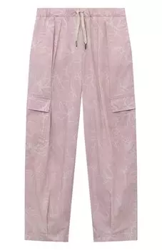 Хлопковые брюки-карго Brunello Cucinelli