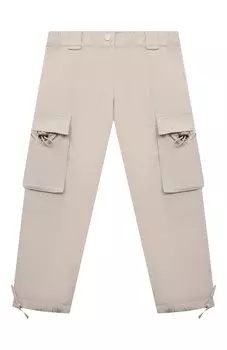 Хлопковые брюки-карго Brunello Cucinelli