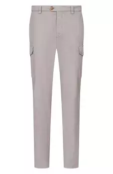 Хлопковые брюки-карго Brunello Cucinelli