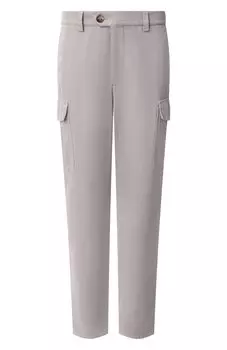 Хлопковые брюки-карго Brunello Cucinelli