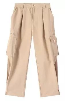 Хлопковые брюки-карго Chlo