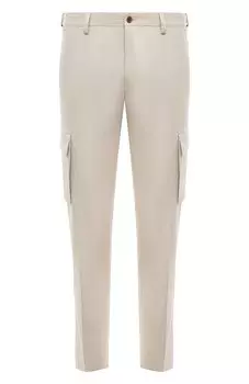 Хлопковые брюки-карго Corneliani