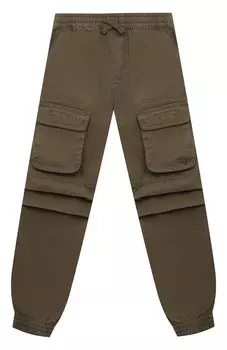 Хлопковые брюки-карго Diesel