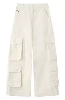 Хлопковые брюки-карго Diesel