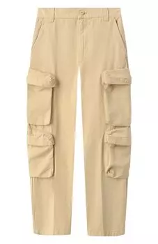 Хлопковые брюки-карго Diesel