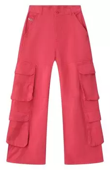 Хлопковые брюки-карго Diesel