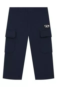 Хлопковые брюки-карго Diesel