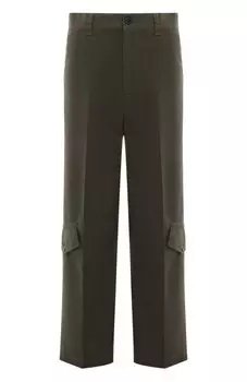 Хлопковые брюки-карго Dries Van Noten