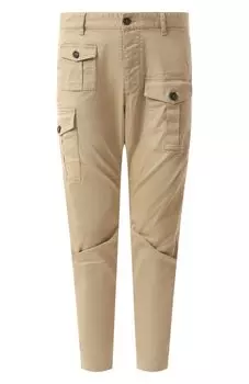 Хлопковые брюки-карго Dsquared2