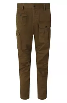 Хлопковые брюки-карго Dsquared2