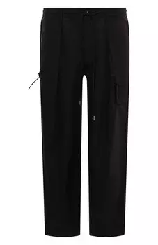 Хлопковые брюки-карго Emporio Armani