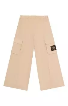 Хлопковые брюки-карго Fendi