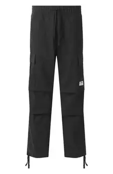 Хлопковые брюки-карго HUGO Blue