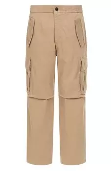 Хлопковые брюки-карго HUGO Blue