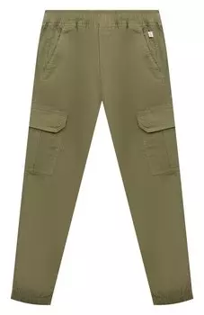 Хлопковые брюки-карго Il Gufo