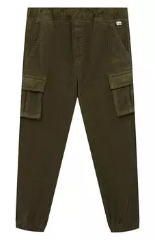 Хлопковые брюки-карго Il Gufo