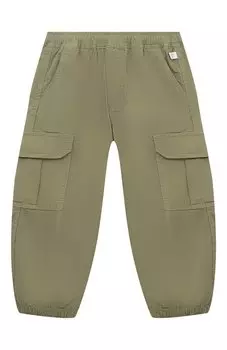 Хлопковые брюки-карго Il Gufo