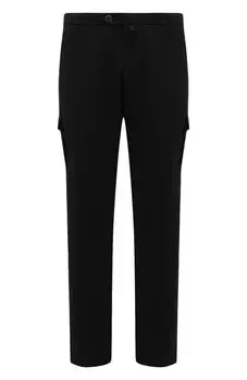 Хлопковые брюки-карго Kiton