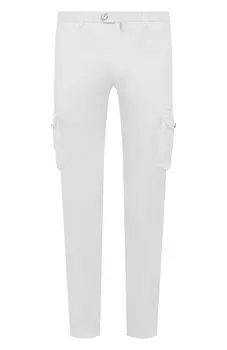 Хлопковые брюки-карго Kiton