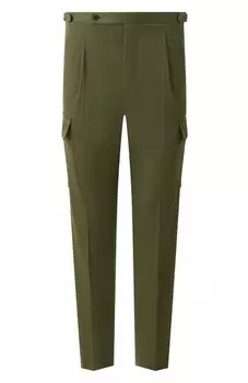 Хлопковые брюки-карго Kiton